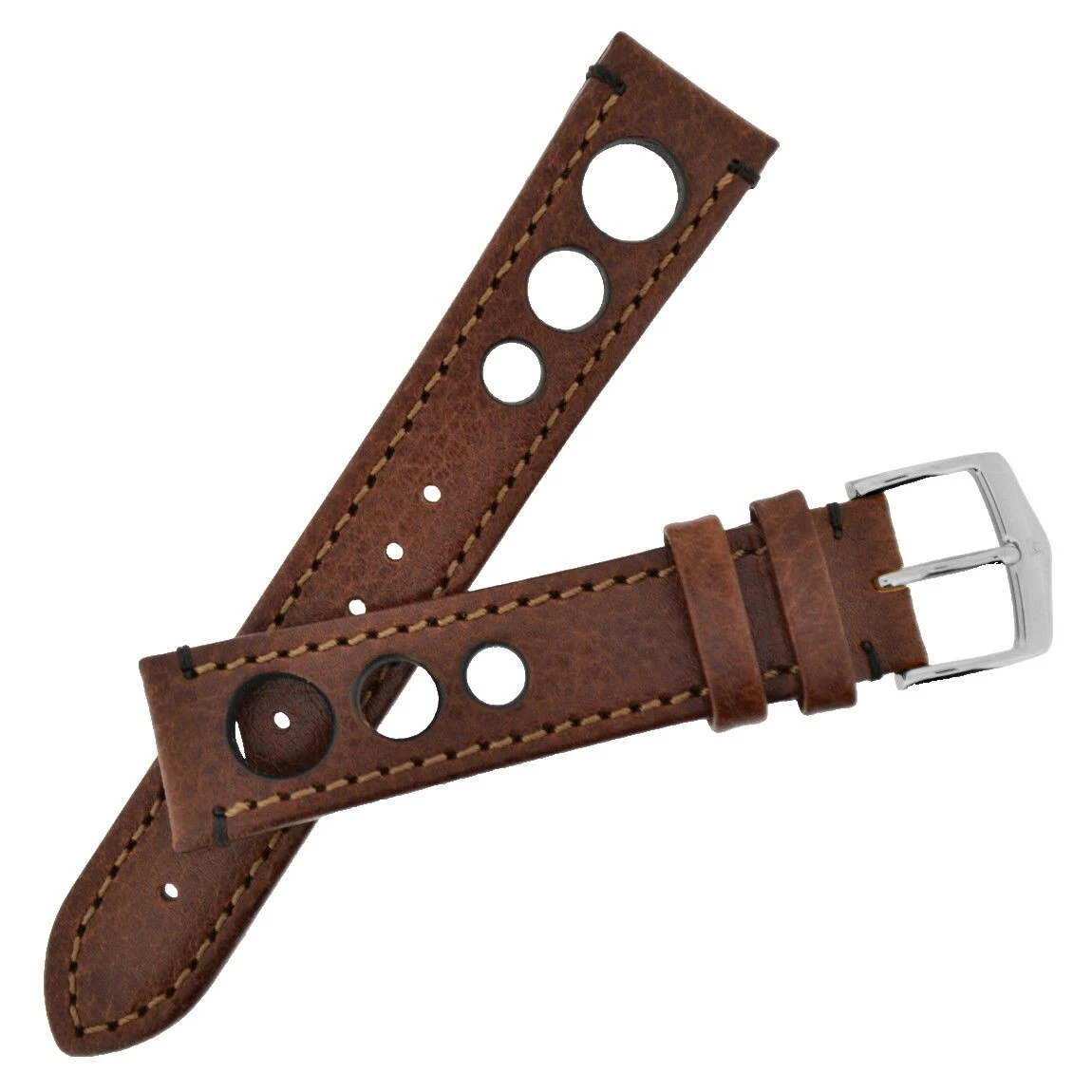 Hirsch Two-Piece Strap Wristwatch Bands