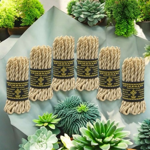 Handmade In Nepal Lamatar1 Natur Spikenard Seil Räucherstäbchen 2er Set Pack - Bild 11 von 17