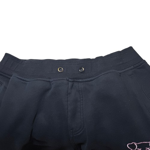 Pig Embroidered Matching Black Hoodie Sweatpants Set Loungewear - Picture 13 of 13