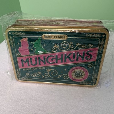 Dunkin Donuts Munchkins Tin ''Wicked For Good'' Glinda And Elphaba