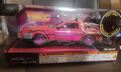 Jada Toys Pink Slips 1:24 Back To The Future Time Machine DeLorean CHASE