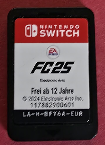 EA Sports FC 25 Nintendo Switch Football Game EUR Cartridge Only Tested Working