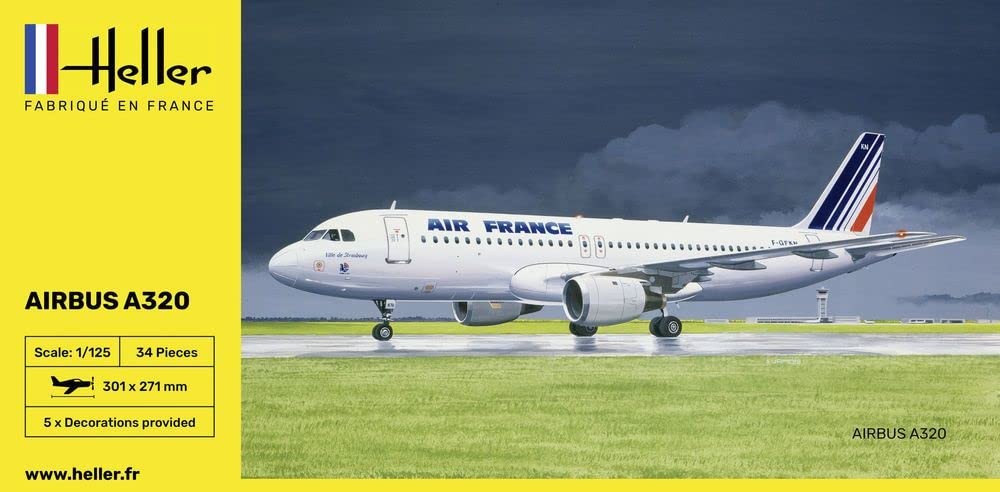 Airbus A320 Air France Heller 80448 1125 6990₽