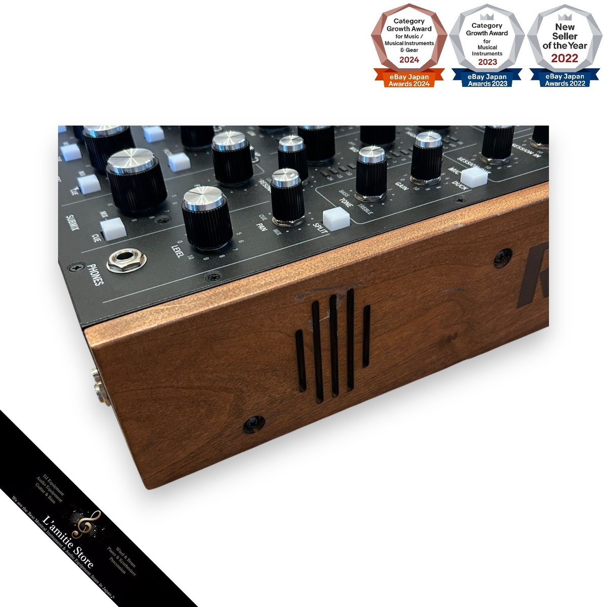 RANE MP2015 DJミキサー Rane MP2015 DJ 4-Channel Rotary Mixer Tone Control MP 2015