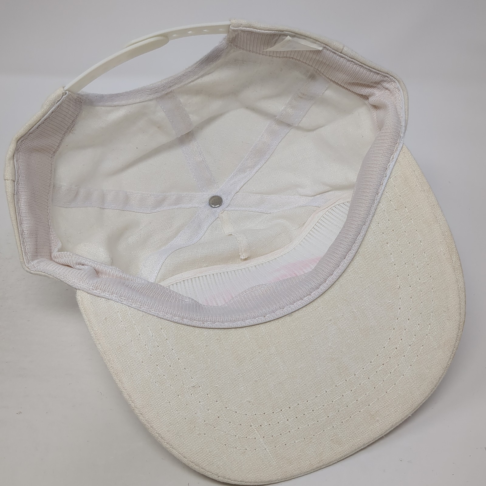 Coors Snapback Hat Solid Beige One Size Adjustabl… - image 8