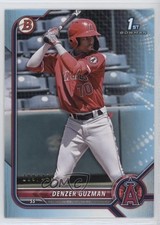 2022 Bowman Prospects Sky Blue Border 189/499 Denzer Guzman #BP-138 0fz3