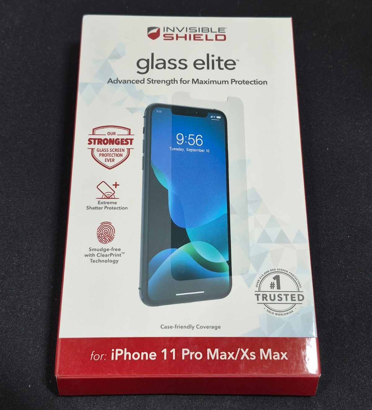 ZAGG InvisibleShield Screen Protector for iPhone 11 Pro Max/Xs Max (Open Box)