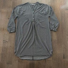Zara Trafaluc Gingham Dress Lagenlook Cottagecore Western Black White S