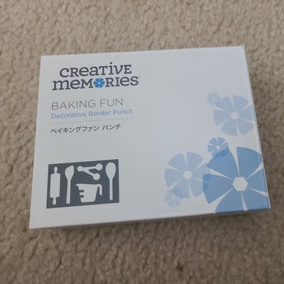 Creative Memories - BAKING FUN - Decorative Border Punch - New