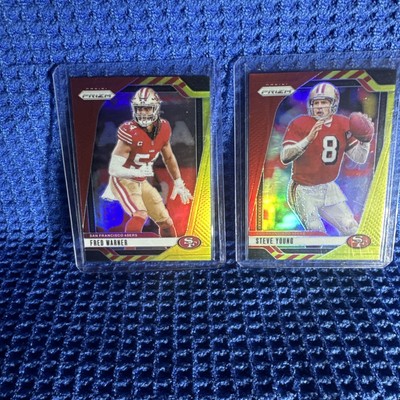 2024 Panini Prizm  Steve Young  37/44 Fred Warner 07/44