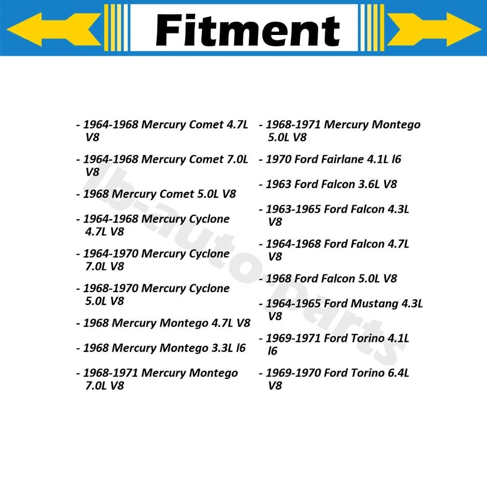 Cilindro de rueda de freno trasero derecho primera parada para Ford Falcon 1963-1968 Foto 3 de 4
