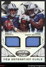 2015 Certified Generation Green-Beckham Marcus Mariota RC ROOKIE JERSEY 285/799