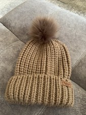 Barbour International Women's Woolly Hat Aria Beanie, Colour Stone New