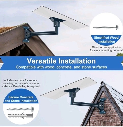 Adjustable Pole Mount Adapter Kit for Starlink Gen 3 V3 Standard Dish & Kickstan - Afbeelding 2 van 4