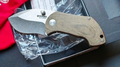  Böker Manufaktur Solingen Blackwood Pimpsqueak 110623 Sammlermesser