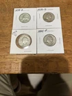 Washington Quarter Lot (4), Pre 65 90% Silver!