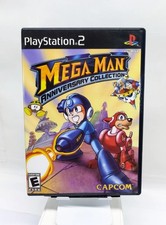 Mega Man Anniversary Collection (PlayStation 2, PS2, 2004) Tested Working MINT