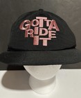 Vintage Cedar Point Gotta Ride It SnapBack Baseball Cap Hat Black/Pink  — photo 2
