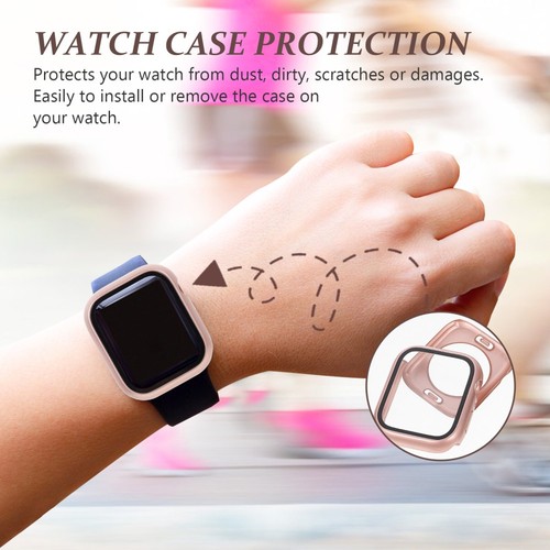 2pcs Anti- Watch Case Watch Covers Smartwatch Shells Gift Home Shop - 第 11/12 張圖片