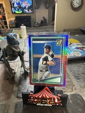 Thatcher Hurd New York Yankees Red and Blue Parallel 2025 Donruss Rated Prospect