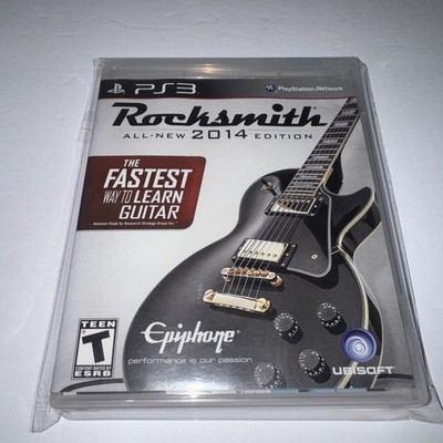 SONY Playstation 3 PS3 Rocksmith All-New 2014 Edition TESTED COMPLETE