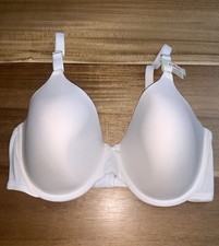 Maidenform White Lightly Padded Underwire T-Shirt Bra w/ Adjustable Straps 40DD