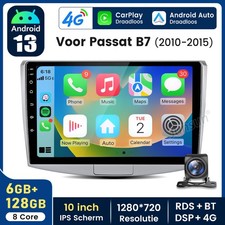32+128GB Für VW Passat B6 B7 Cc Magotan Android 15 Autoradio CarPlay Nav GPS BT