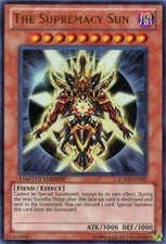 YUGIOH The Supremacy Sun JUMP-EN057 Ultra Rare Light-played LP