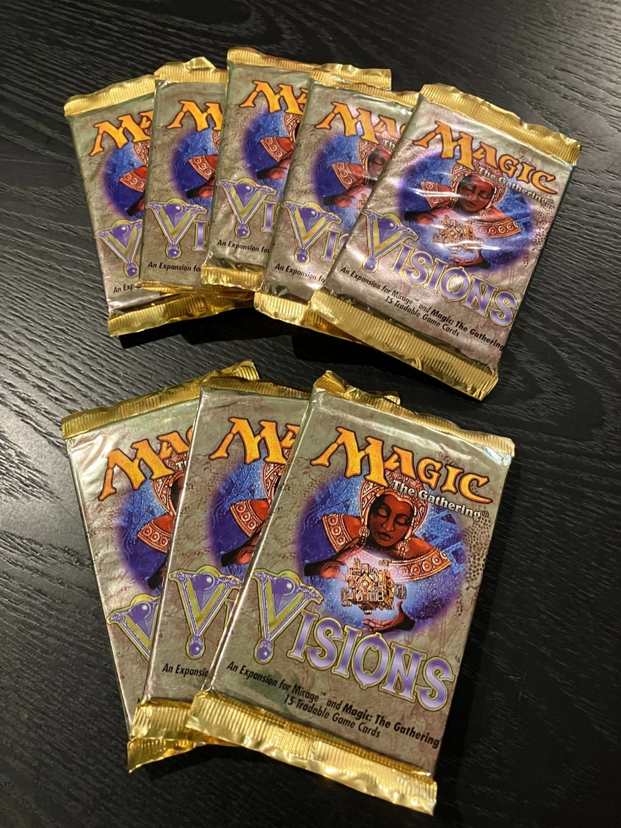 Magic: The Gathering Visions Sealed Collectible Card Game Packs