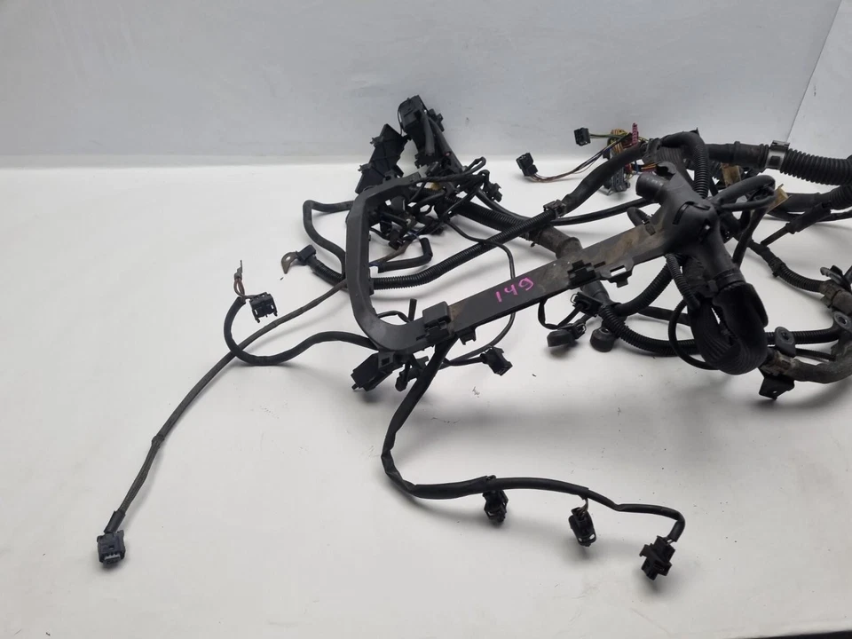 MERCEDES CLK W209 ENIGNIE WIRING LOOM COMPLETE M112 3.2 PETROL 2002 - 2007 - Image 3 of 4