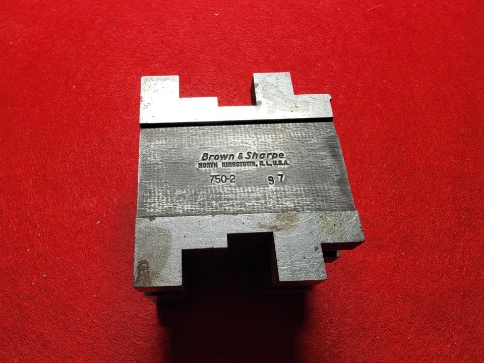 Brown & Sharpe No. 750-2 Machinists V-Block - Image 2 of 4