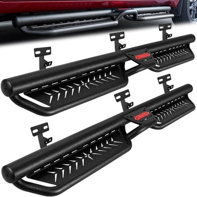 Fit 09-18 RAM 1500/10-26 Ram 2500 3500 Crew Cab 6'' Running Boards Drop Side Step