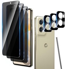 Privacy Screen Camera Lens Protectors 3 3 Pack for Motorola Moto G Stylus 5G