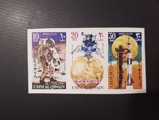 Umm Al Qiwain Espace Module Lunaire Apollo XII MNH neuf 1969 Imperf ND