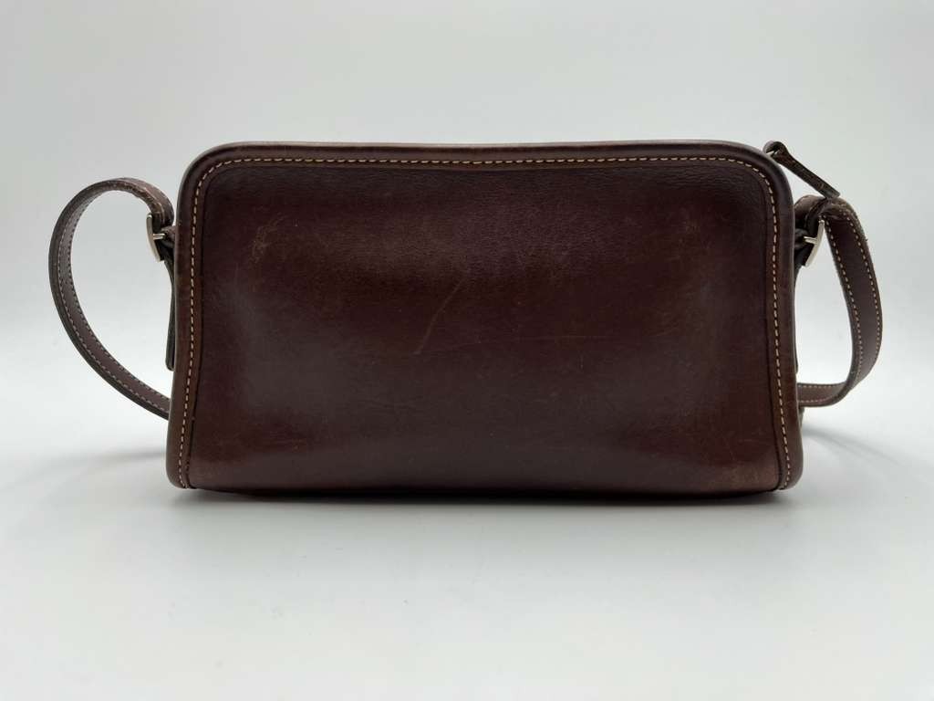 Vintage COACH 9138 Mimosa Legacy Zip Leather Crossbody Camera Bag