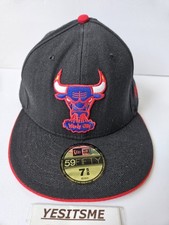 New Era 59Fifty Chicago Bulls Windy City fitted Hat 7 5/8 Hardwood Classics