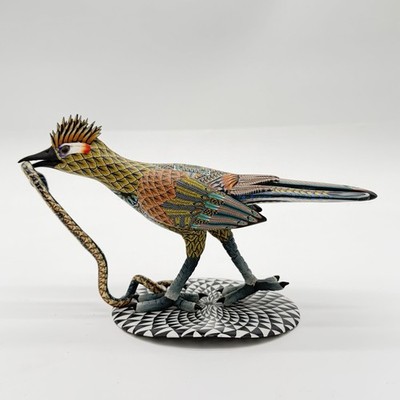 Jon Stuart Anderson Roadrunner Sculpture 2025 Signed COA Polymer Clay Art