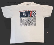 Rare! 1989 Winston Cup “Scene” NASCAR T-Shirt
