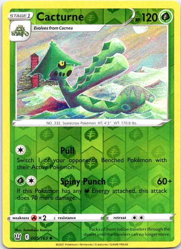 Cacturne 005/163 Battle Styles Reverse Holo