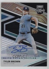2020 Panini Elite Extra Edition Signatures Tyler Brown #108 Auto 13c1