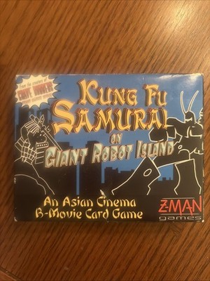 King Fu Samurai On Giant Robot Island An Asian Cinema B-Movie Card Game