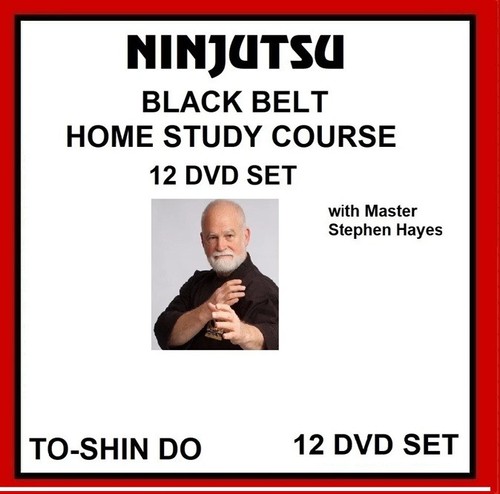 NINJUTSU BLACK BELT HOME STUDY COURSE 12 DVD SET ninja training