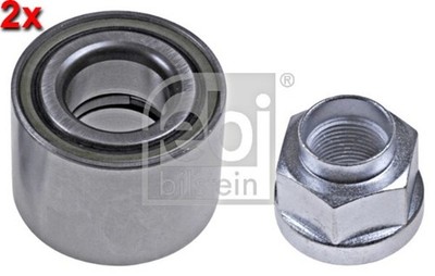 FEBI 2x Rear Wheel Bearing Kit For CHEVROLET Astra Aveo DAEWOO 02-13 94535214S1