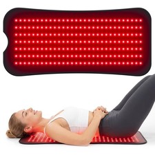 Red Light Therapy Mat for Body, 420 LEDs Therapeutic Heating Pad, 660nm  850...