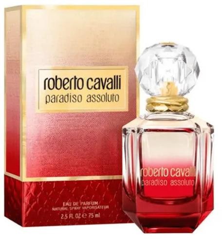 Roberto Cavalli Paradiso Assoluto Womens 75ml EDP With Free Fragrance Gift