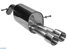 Bastuck Endschalldämpfer 2x 85 mm - Citroen DS3 Turbo THP/Racing