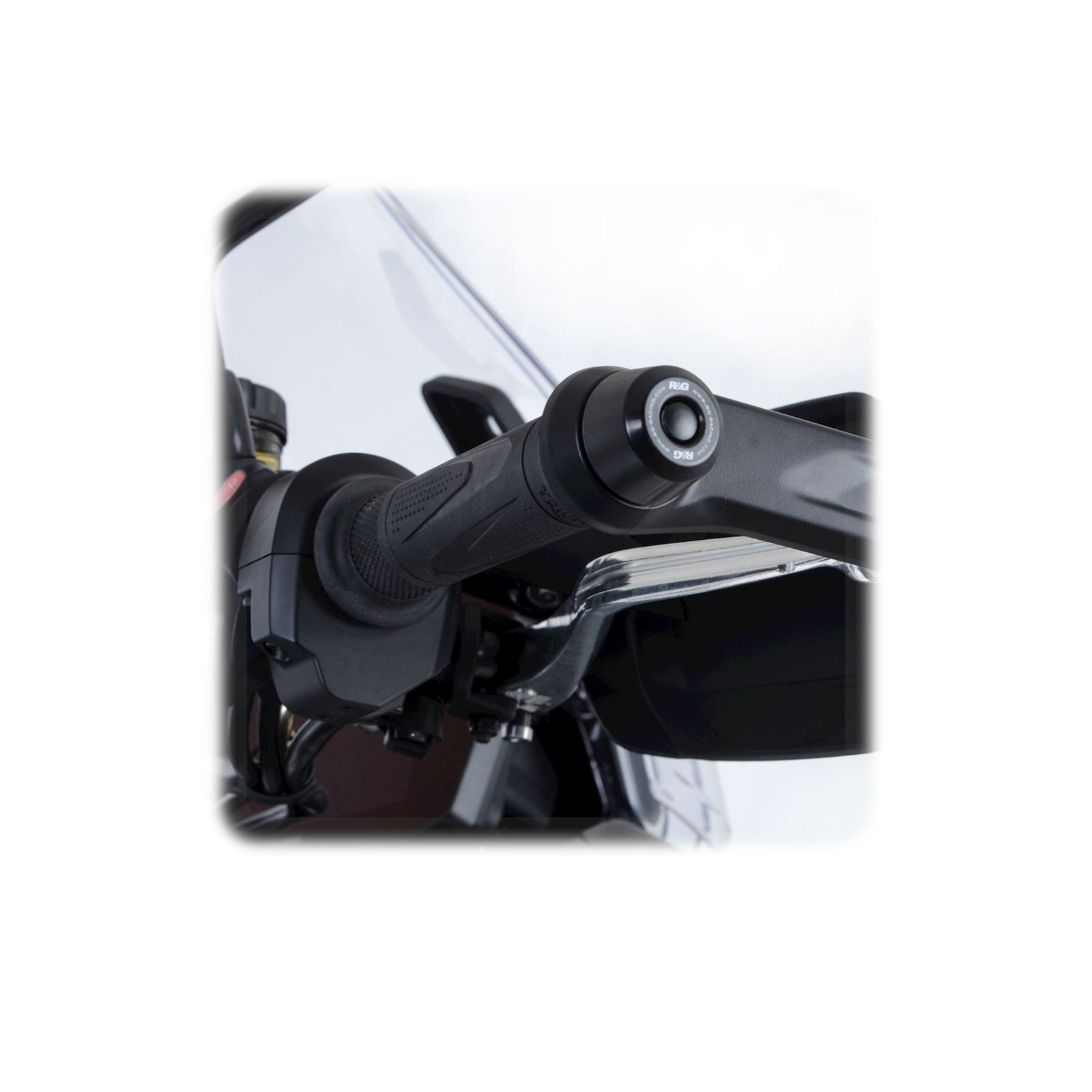 Bar End Sliders for Triumph Tiger 900 Rally 2020-2026 With Handguards R&G