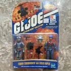 Hasbro G.I. Joe Cobra Commander & Laser Viper Boxed Action Figure Set 2001