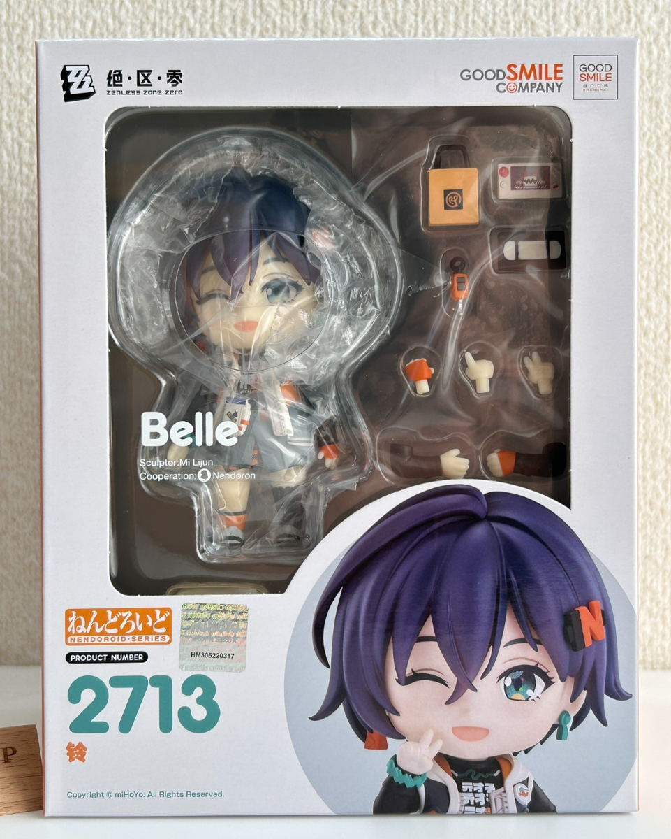 GSC Zenless Zone Zero Nendoroid 2713 Belle & 2714 Wise set of 2 w