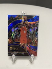 2023-24 Panini Select - Toumani Camara #272 Blue Cracked Ice Prizm (RC)
